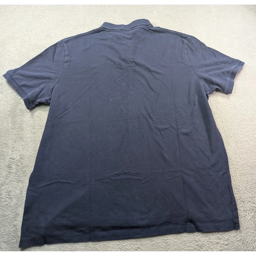 Polo Ralph Lauren Mens XXL Navy Blue Classic Fit Short Sleeve Polo Shirt Cotton